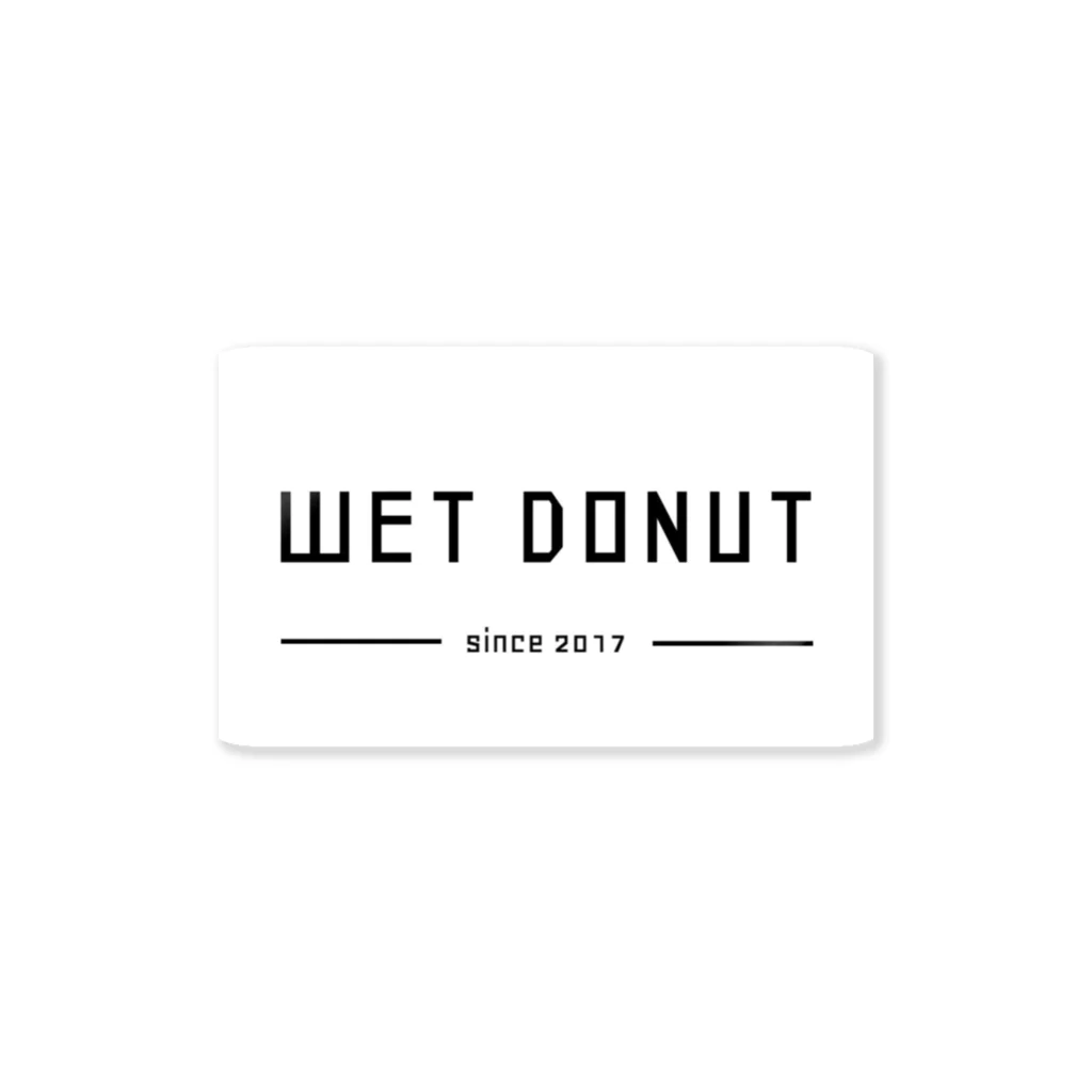 WET DONUTのWET DONUT Sticker