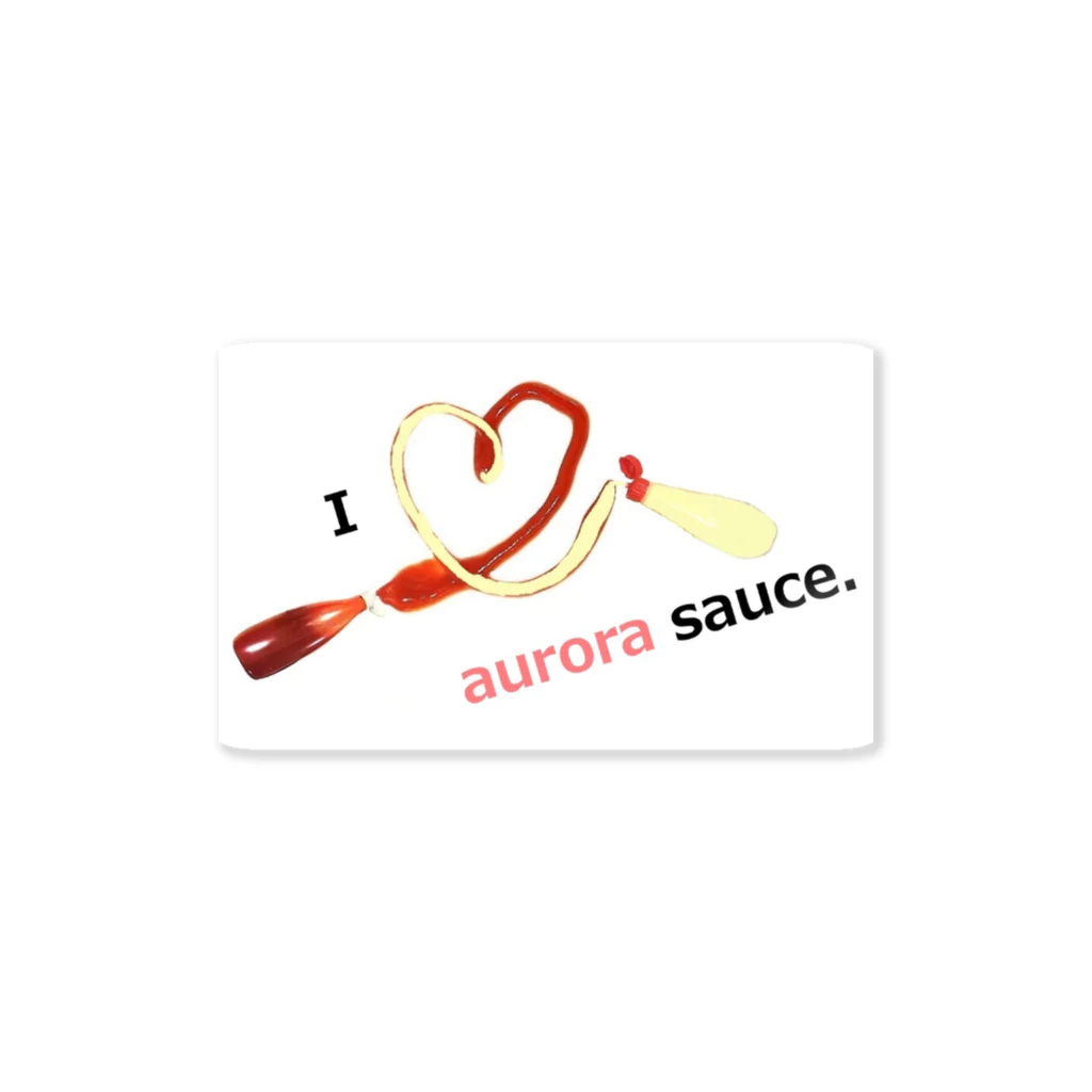 ホームタウンスター　Hometown Star のケチャップ+マヨ　Ketchup and Mayonnaise Sticker