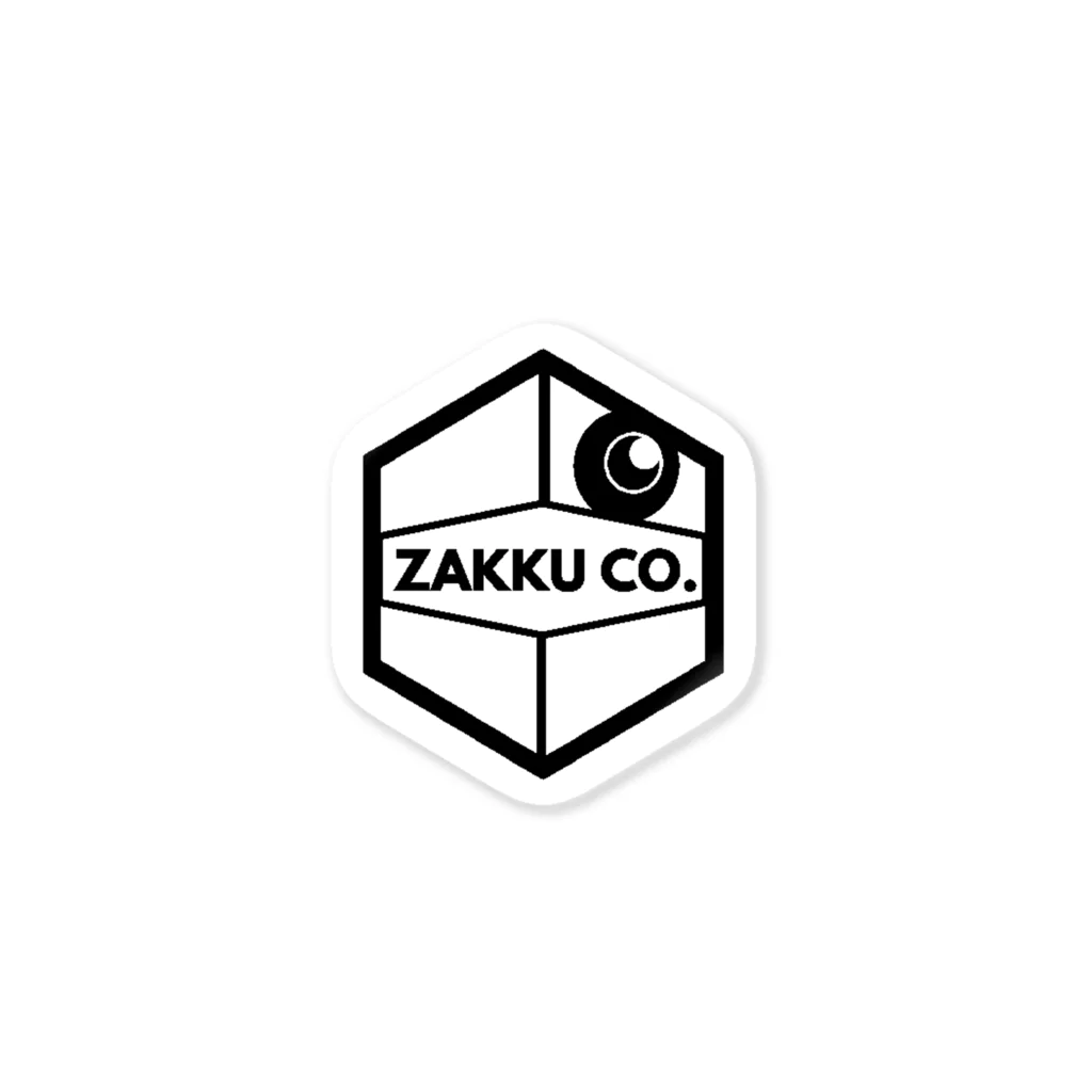 ZAKKUcoのZAKKUco.ロゴステッカー ステッカー