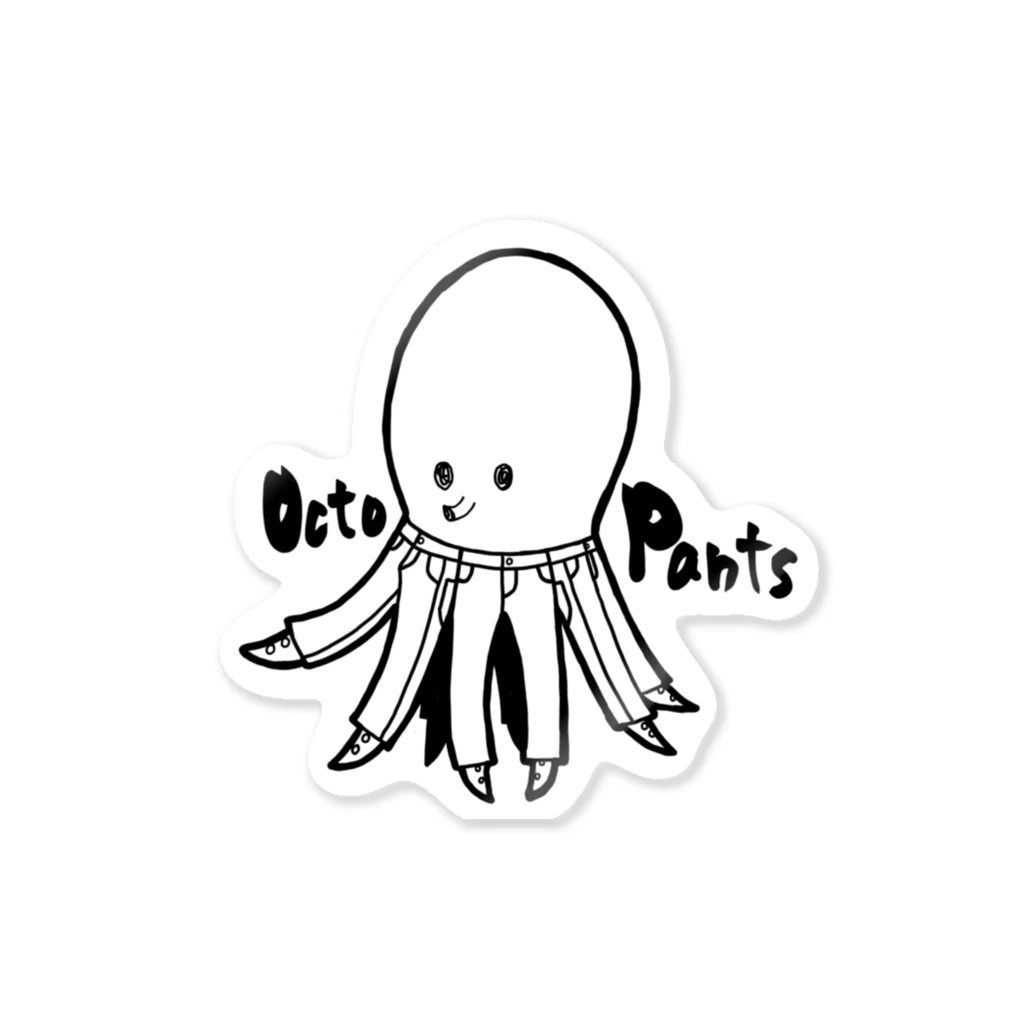 OctoPantsのOctoPants ステッカー