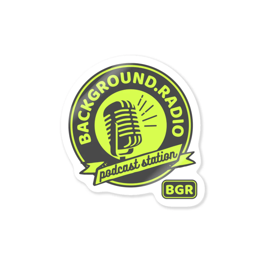 Background.radioのDonation sticker Sticker