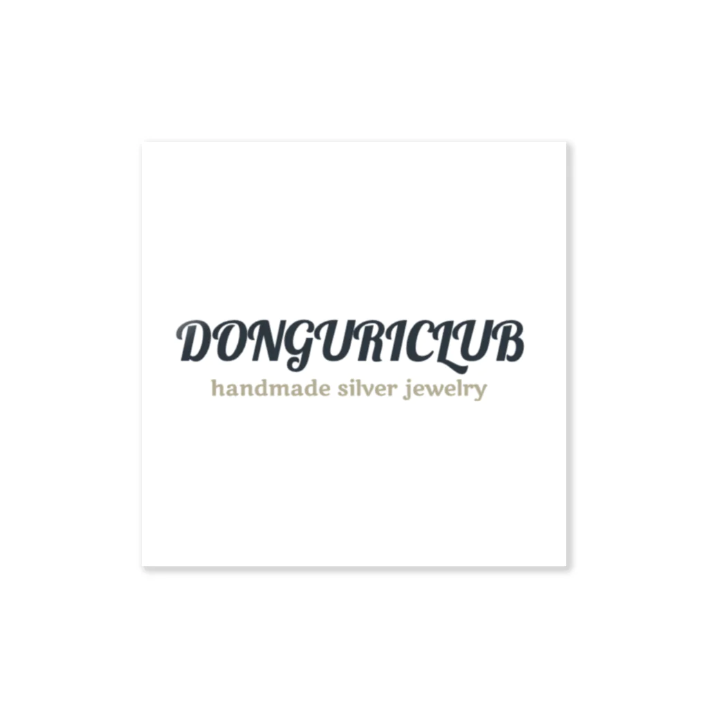 DONGURICLUBのDONGURICLUB life style ステッカー