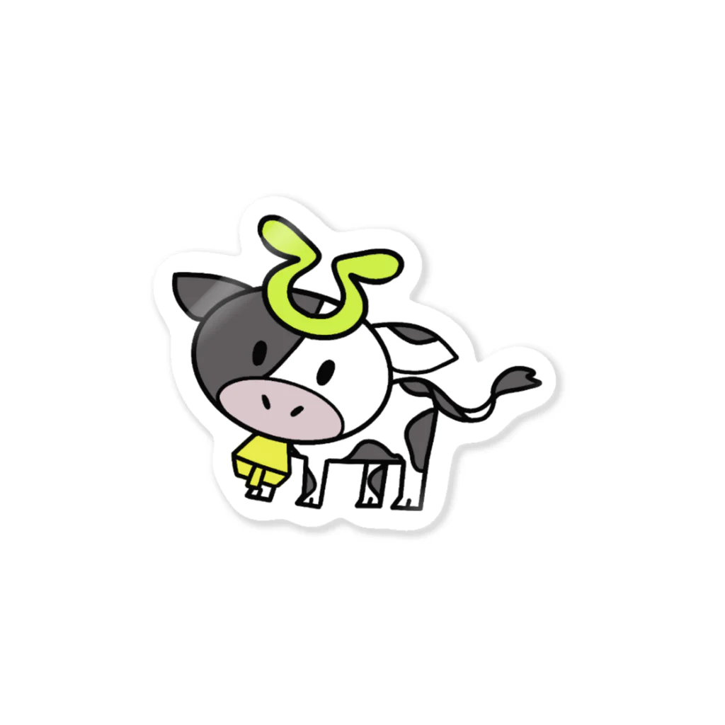 うしざわ ひしめのひしめ牛ちゃん Sticker