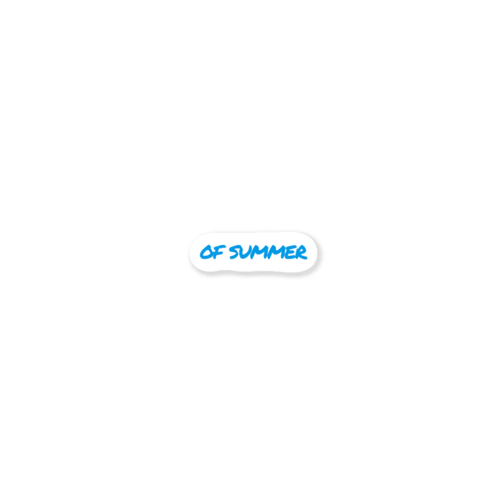 of_summerのof summer Sticker