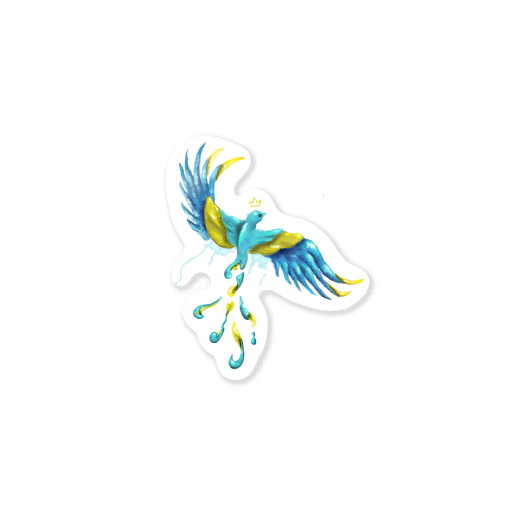 hibikiの青い鳥 Sticker