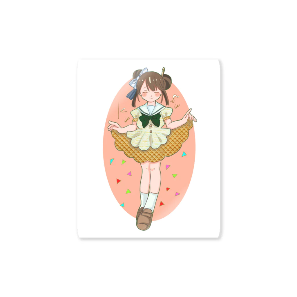 きなこぐらし。のあいすくりん Sticker