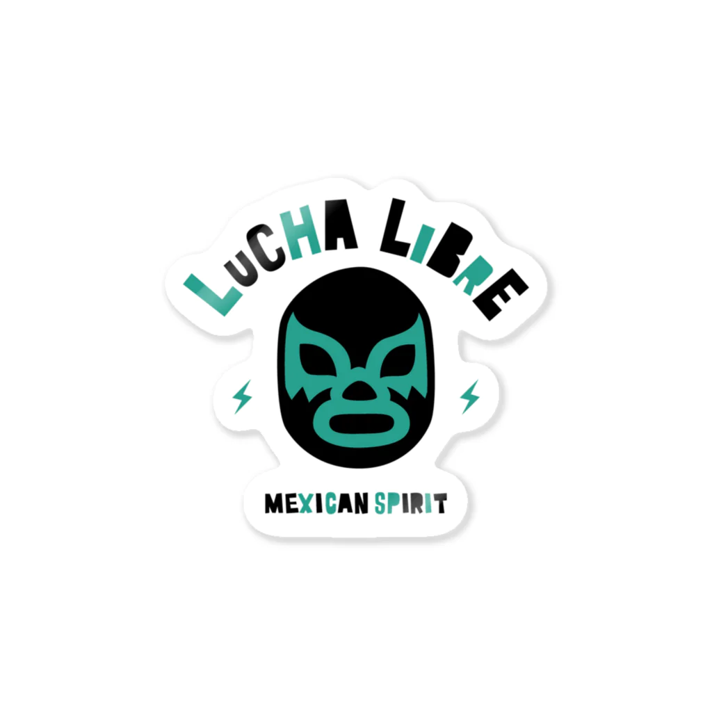 LUCHAのMEXICAN SPIRIT#8 ステッカー