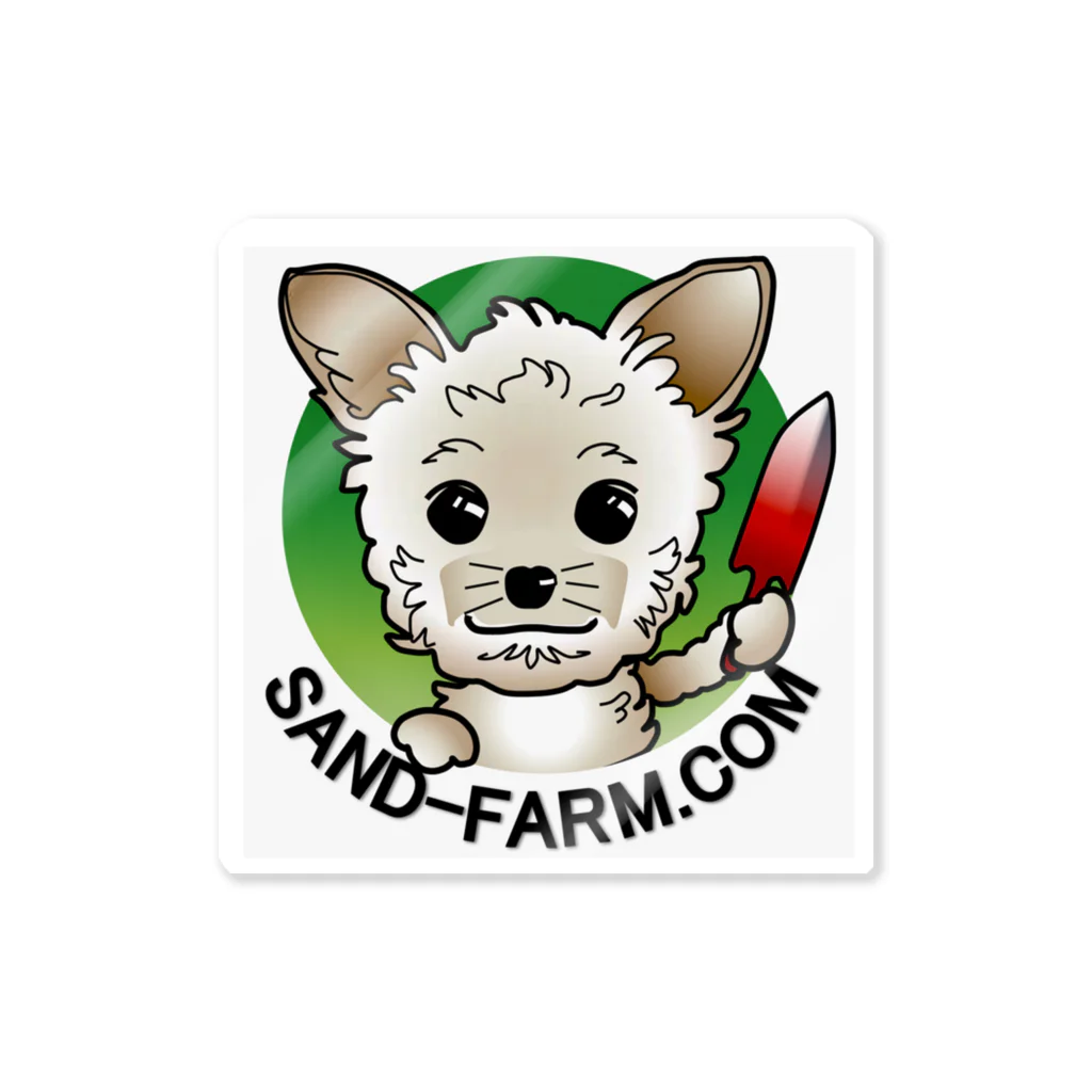 Sand Farm Fukaya / サンドファーム深谷のサンドファーム深谷 公式キャラクター ｢サンドちゃん｣ ステッカー