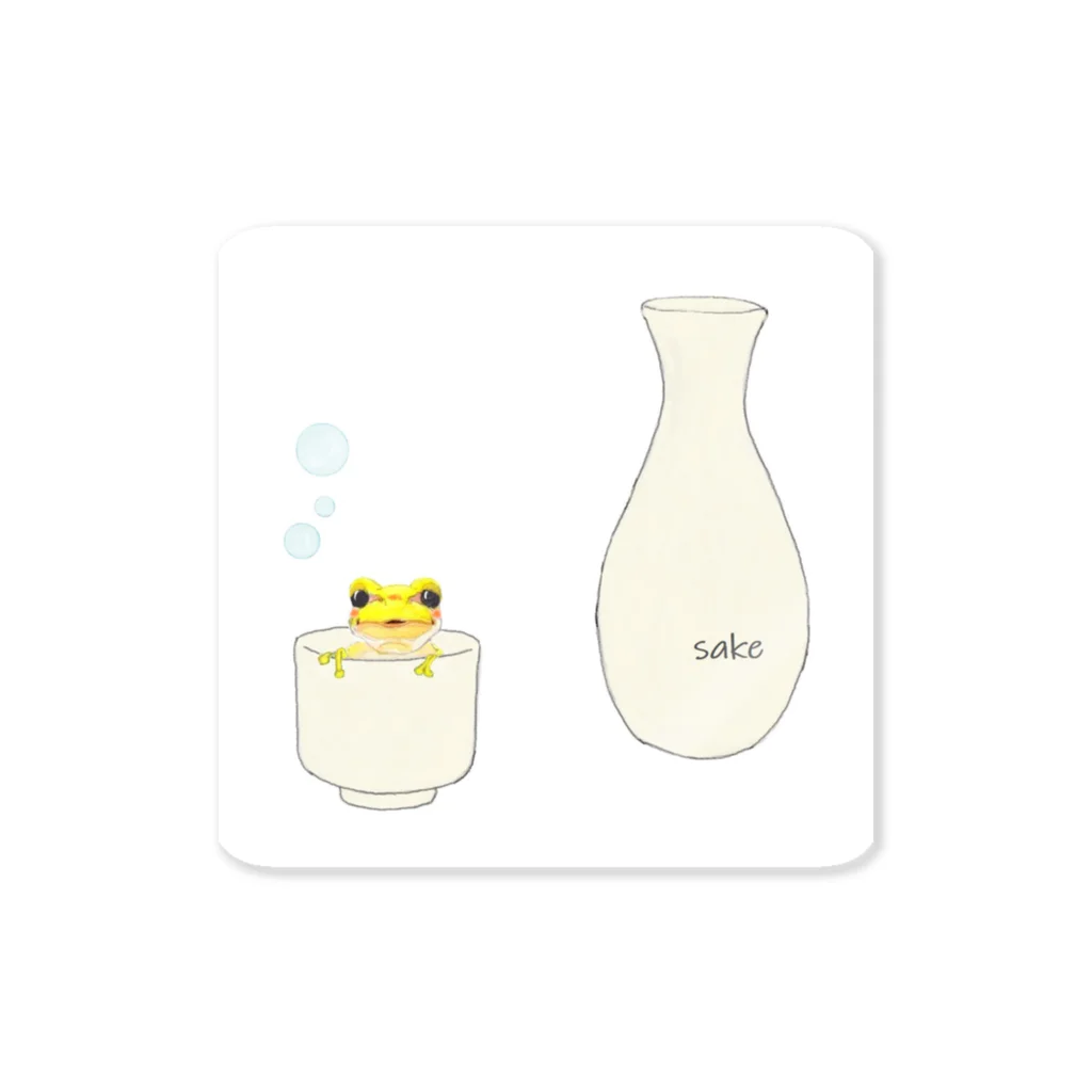 ホームタウンスター　Hometown Star のおちょこ　Small Sake Cup ステッカー