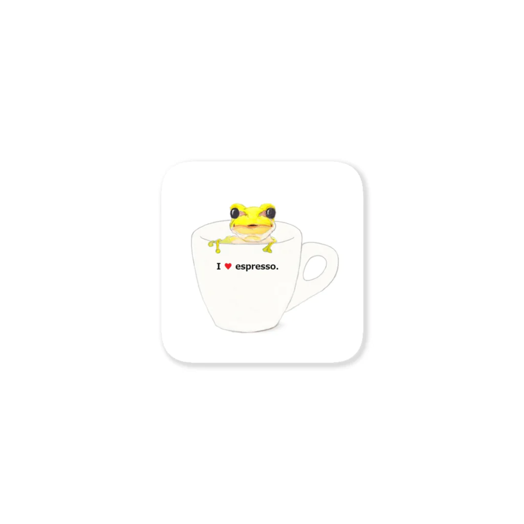 ホームタウンスター　Hometown Star のエスプレッソカップ　Espresso Cup Sticker