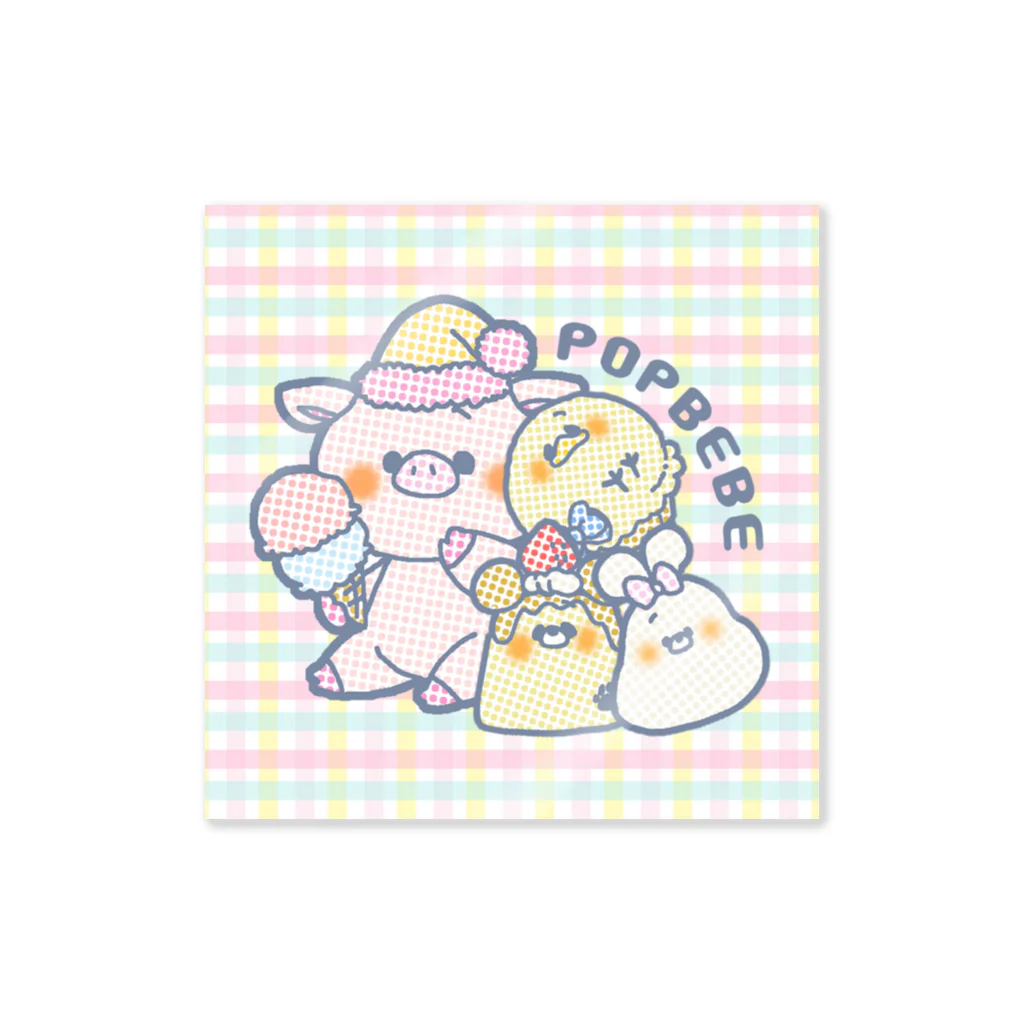 POPBEBE＆FANCY♡BEBEのPOPBEBE♡Originalitem Sticker
