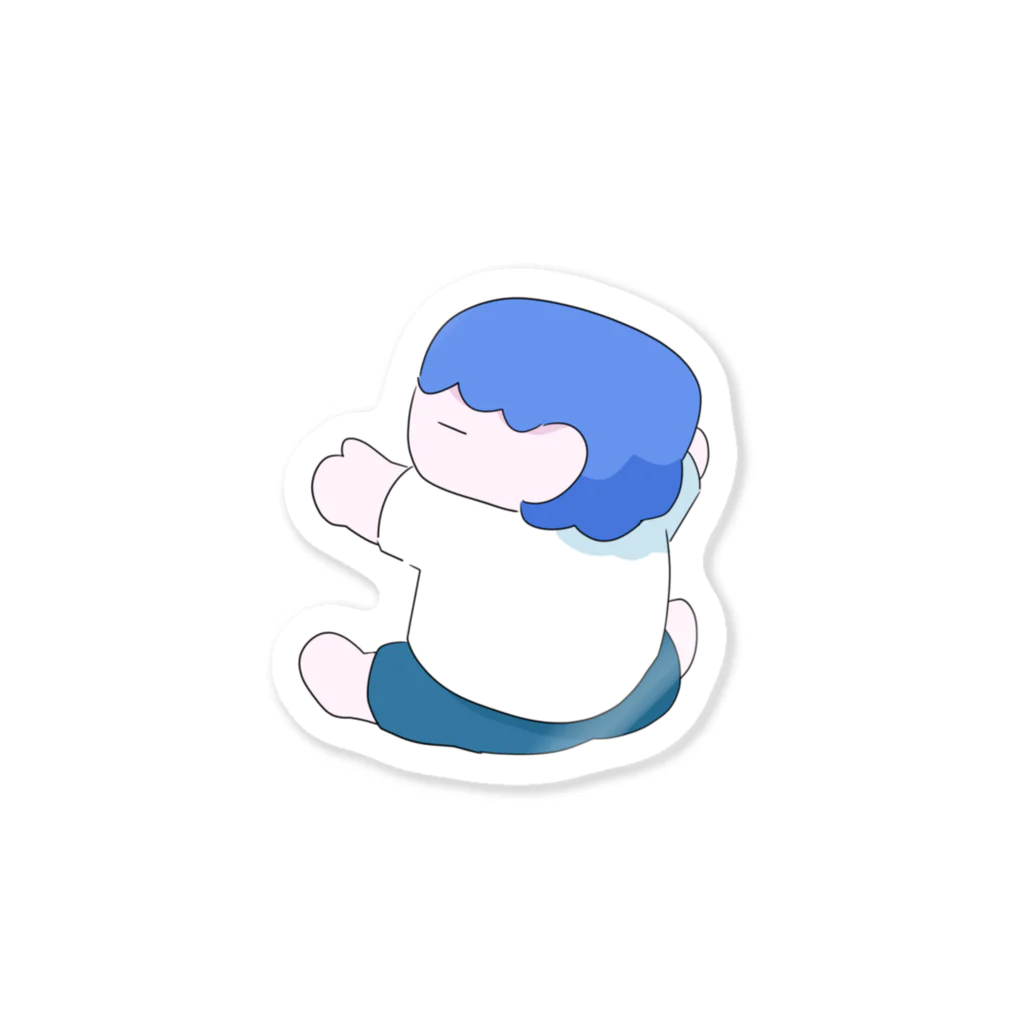 こーさわのひっつくぼく Sticker