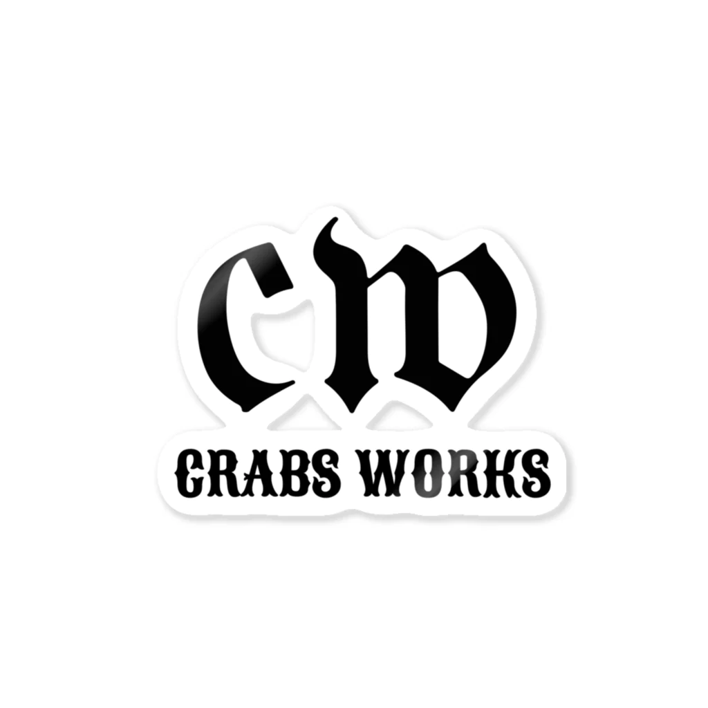 CRABS WORKSのCRABS ステッカー Sticker