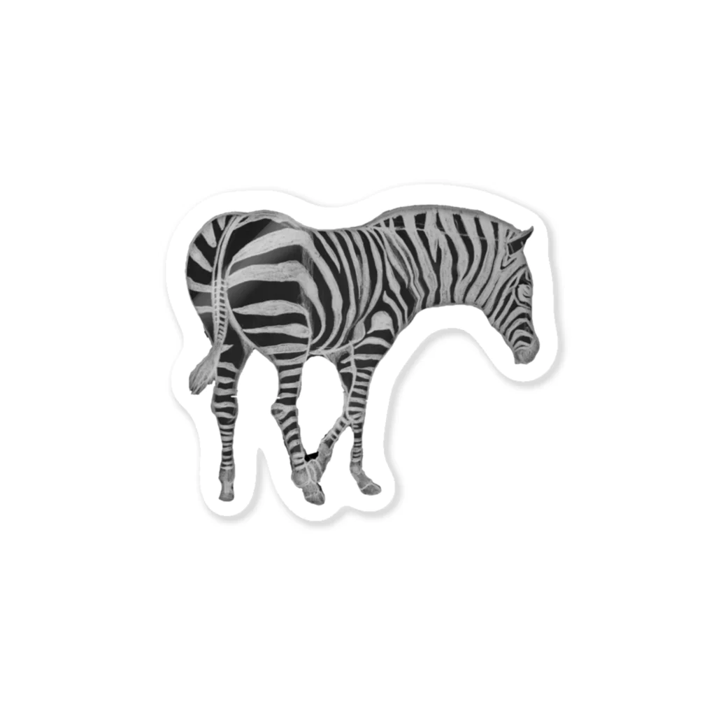 ZEBRAのZEBRA ステッカー