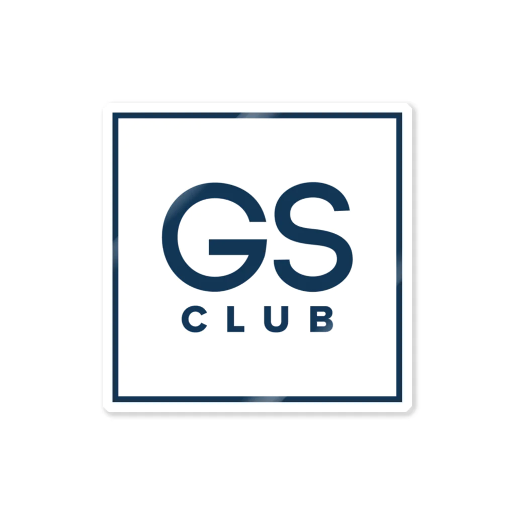 jyooojiのGS Clubのロゴ入り商品 ステッカー