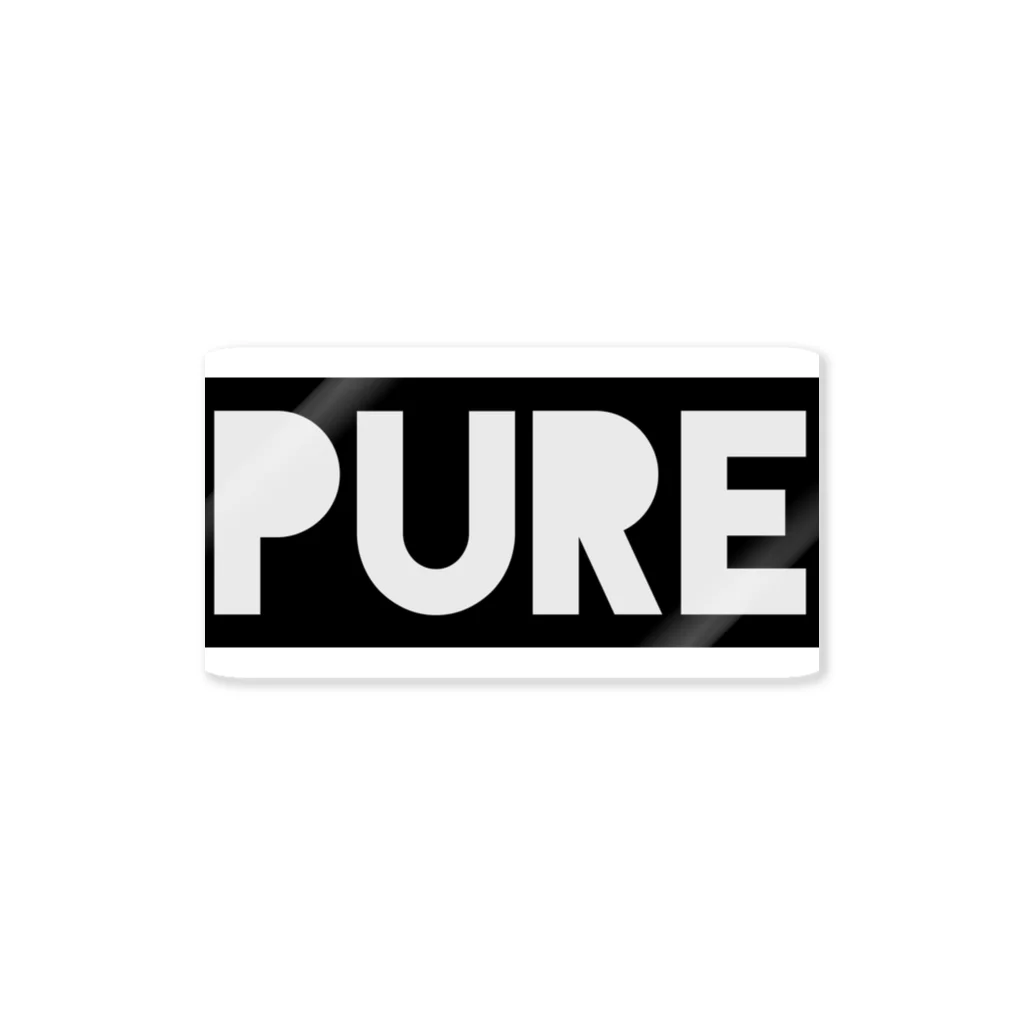 PUREのPURE ステッカー