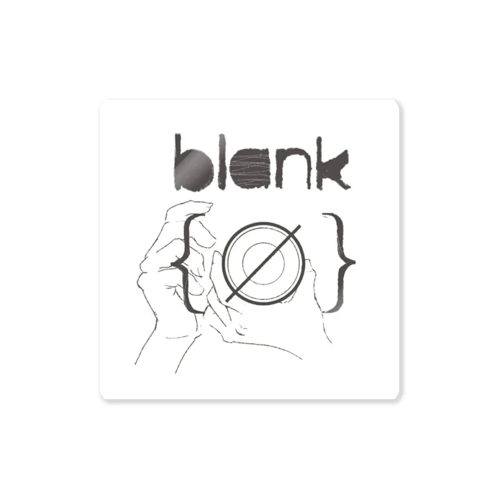 燈火　TomoshiBiの写真展　blank 스티커