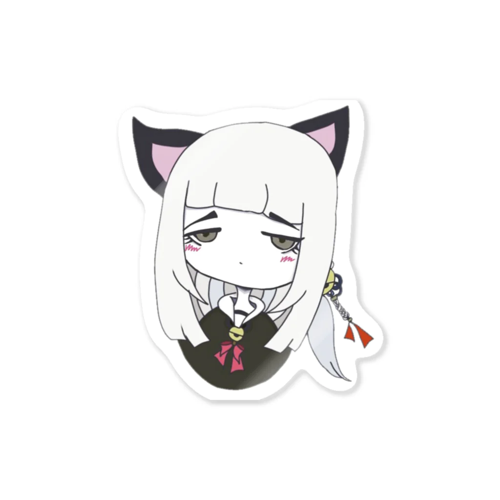 不思議な...の猫耳少女 Sticker