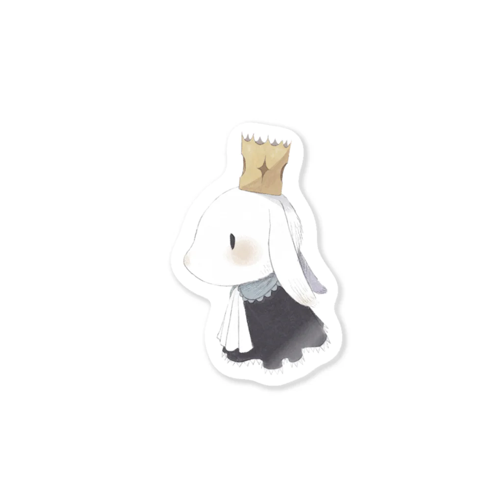 きなこぶのQueen rabbit Sticker