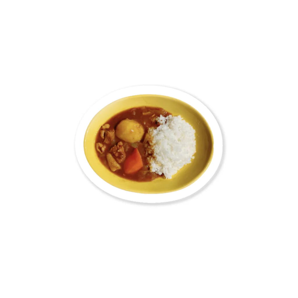 辻商会の 辻のcurry ステッカー