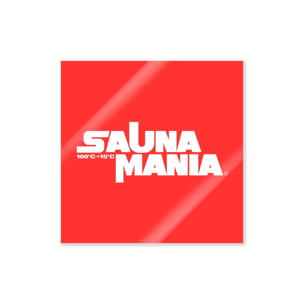 SAUNAMANIAのSAUNAMANIA ステッカー