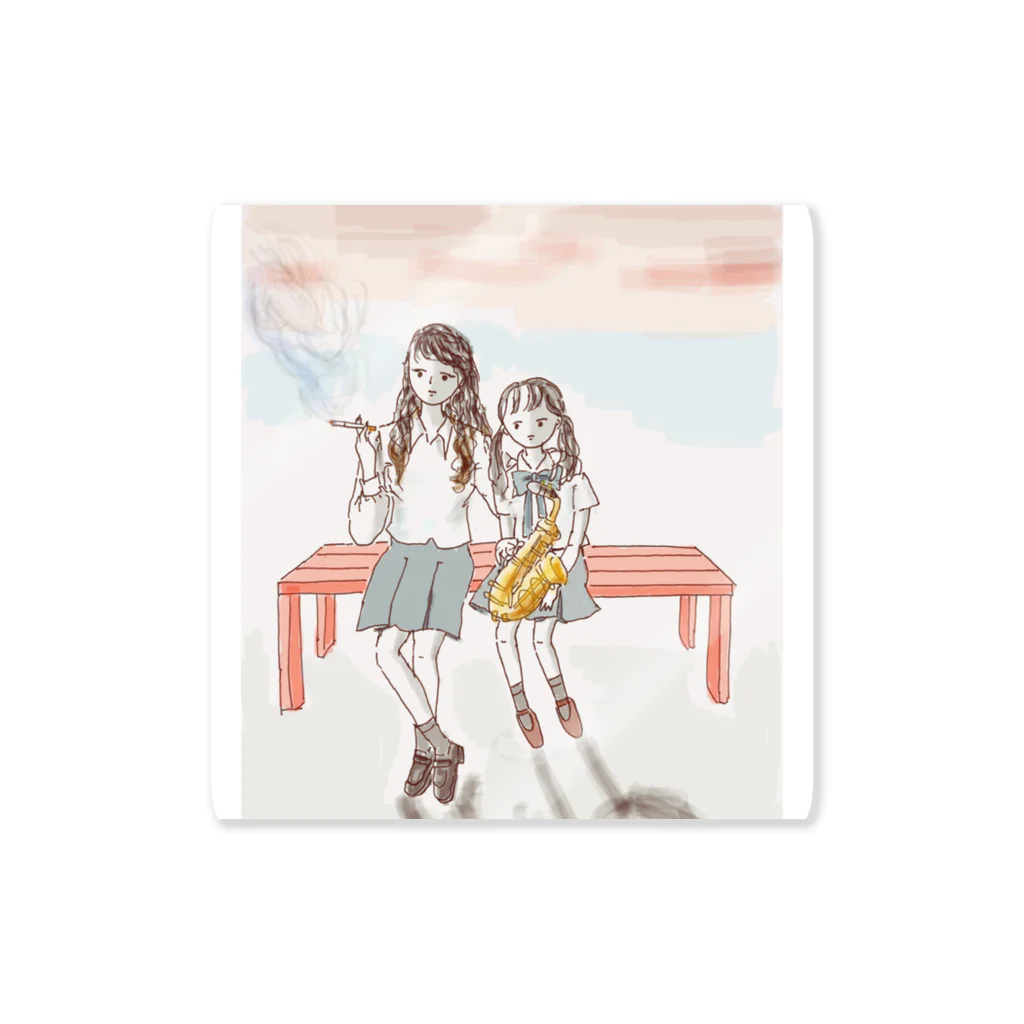 amenoasa(雨の朝)の先輩 Sticker