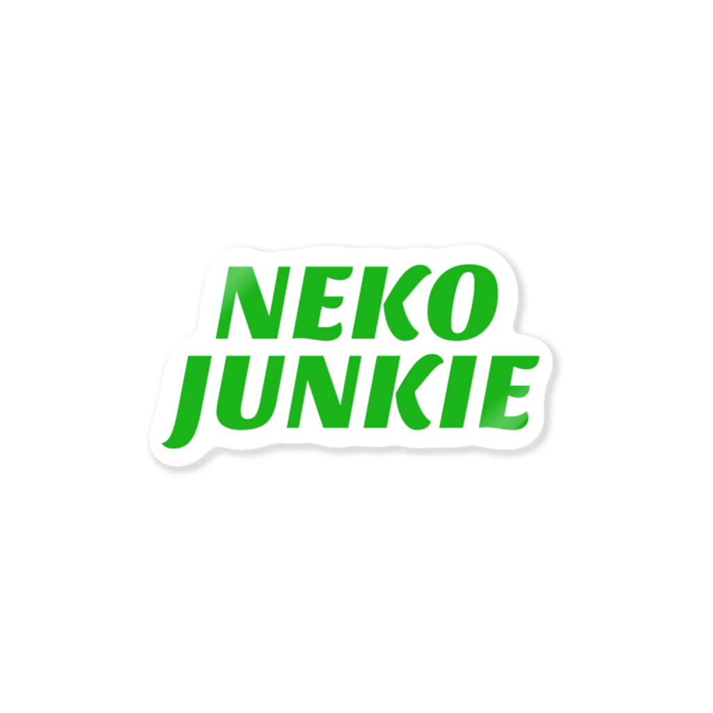 おふすーつのNEKO JUNKIE ステッカー