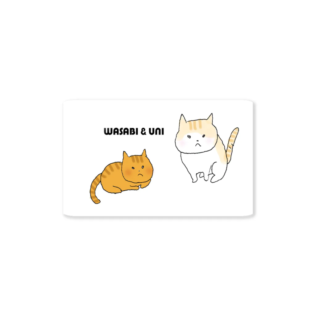 セレクトショップわさびのわさび&うに Sticker