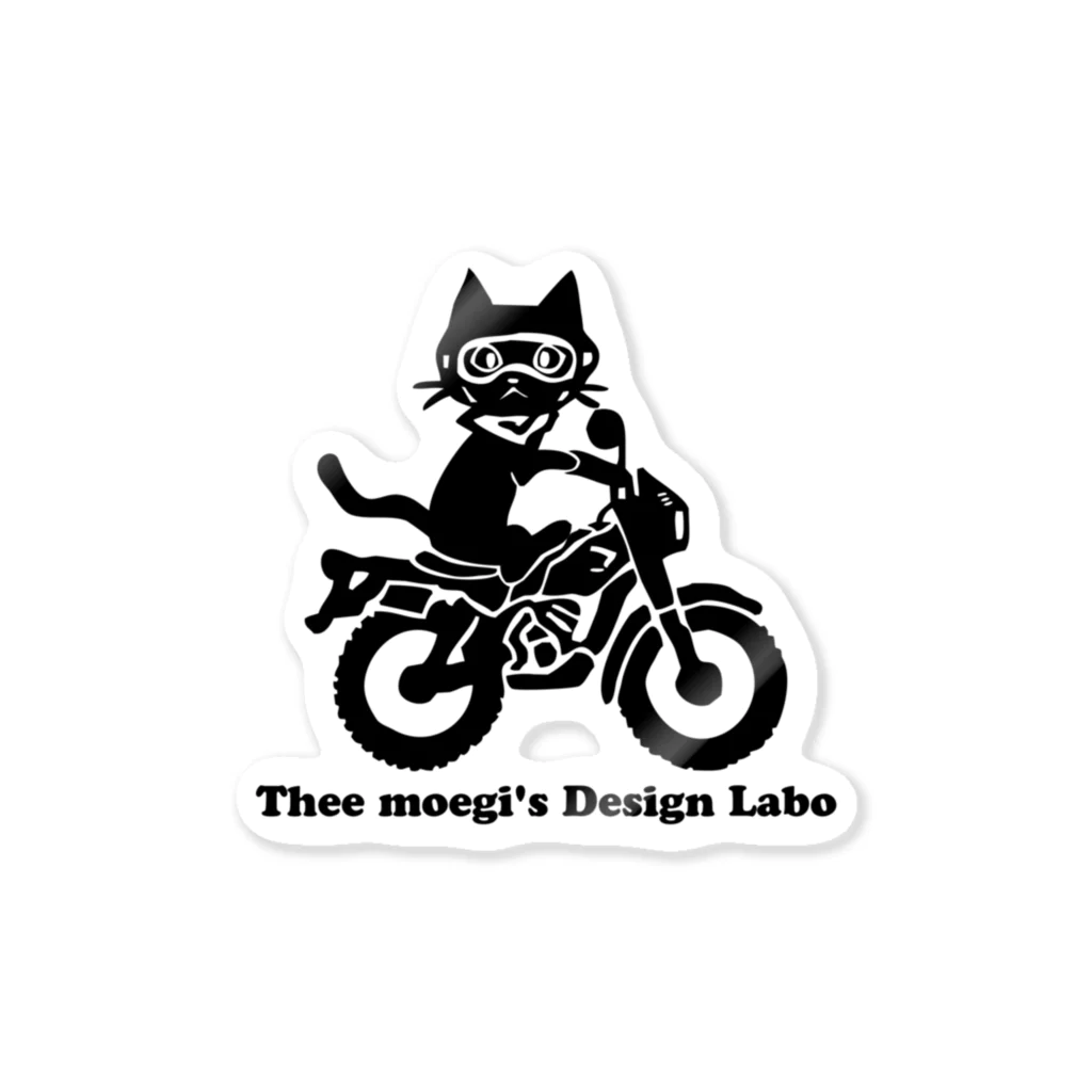 Thee moegi's Design LaboのMONO CAT トライアルバイク Sticker