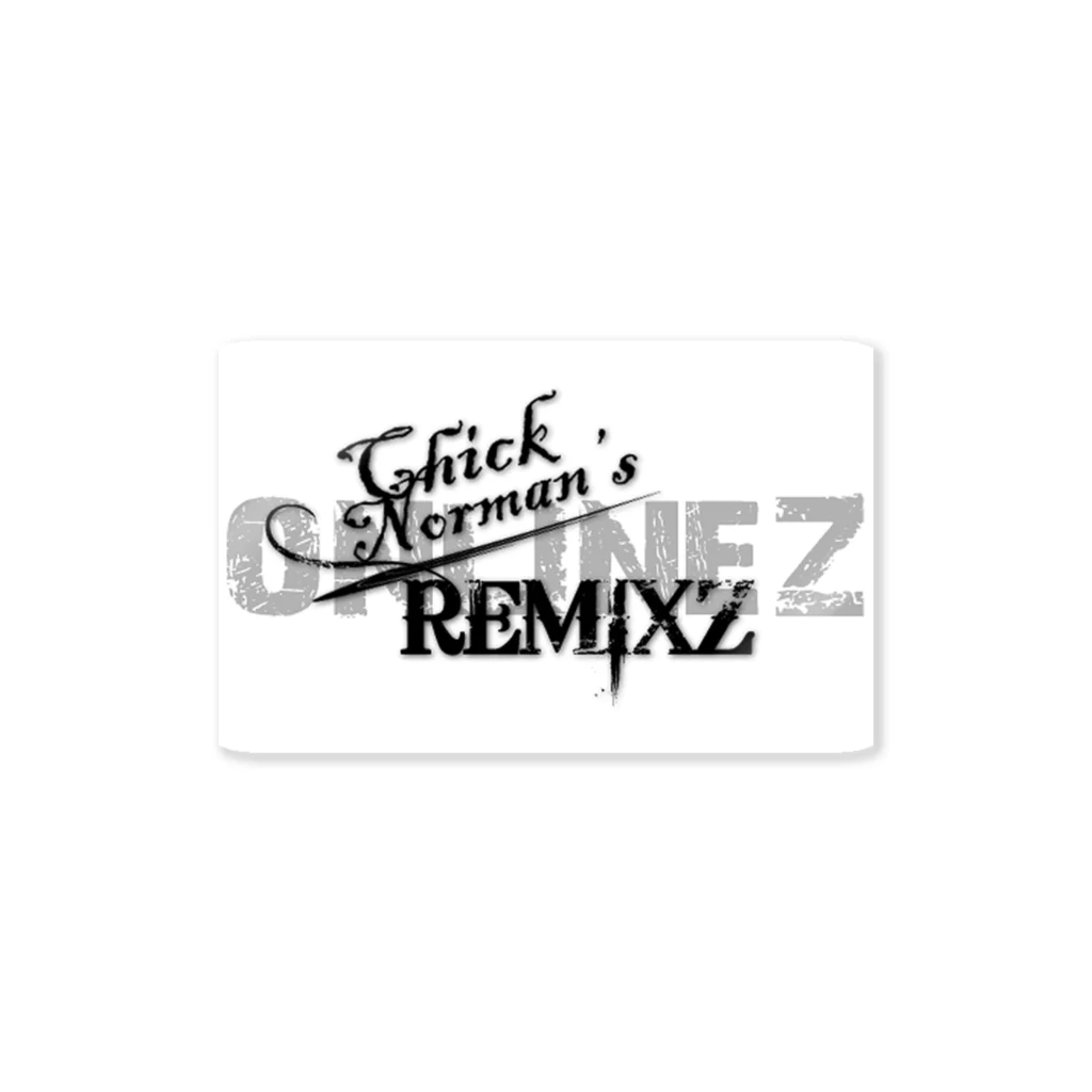 KENTASTYのChick Norman's REMIXZ LOGO ステッカー