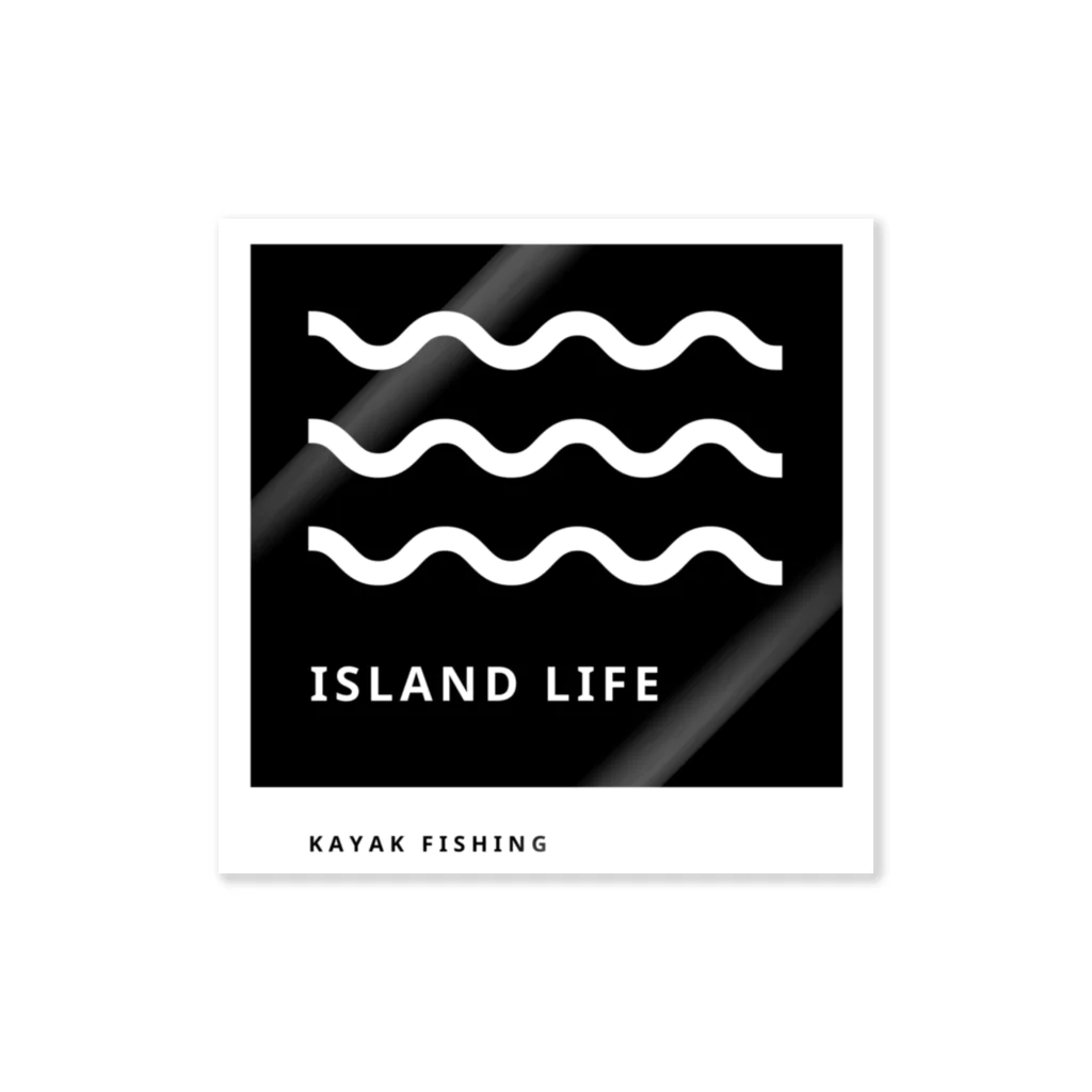 アイランドライフのISLANDLIFE　blackbox Sticker