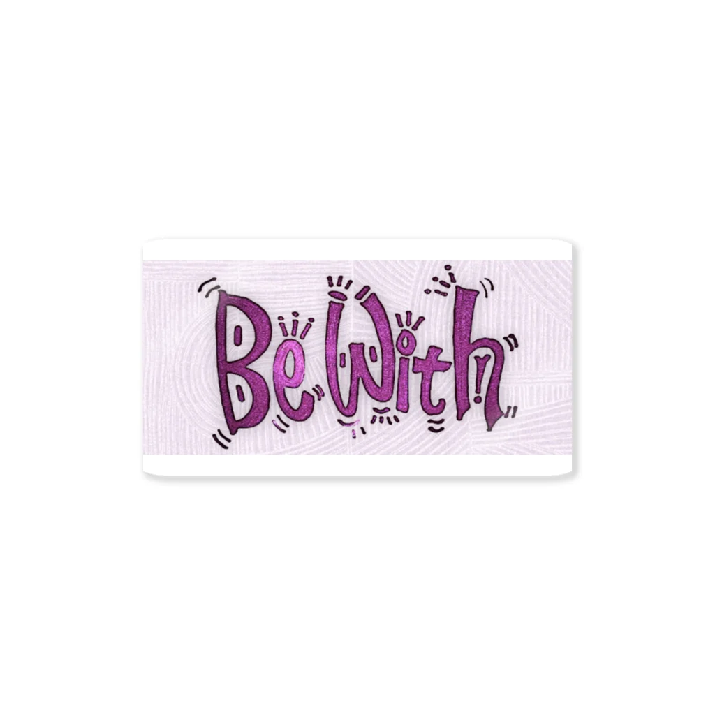 優しい月のBE WITH Sticker