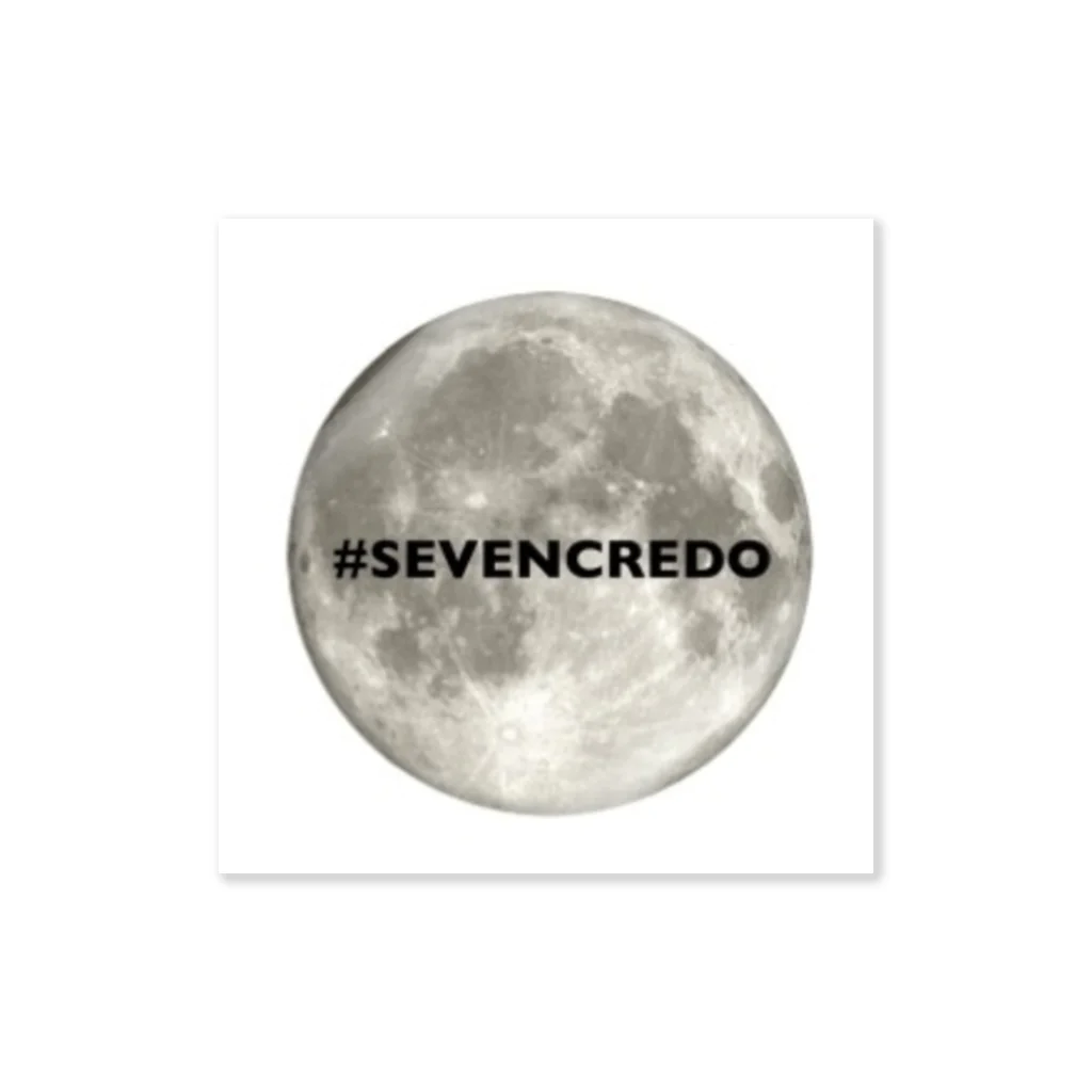 i_am_sevenのSEVEN CREDO Sticker