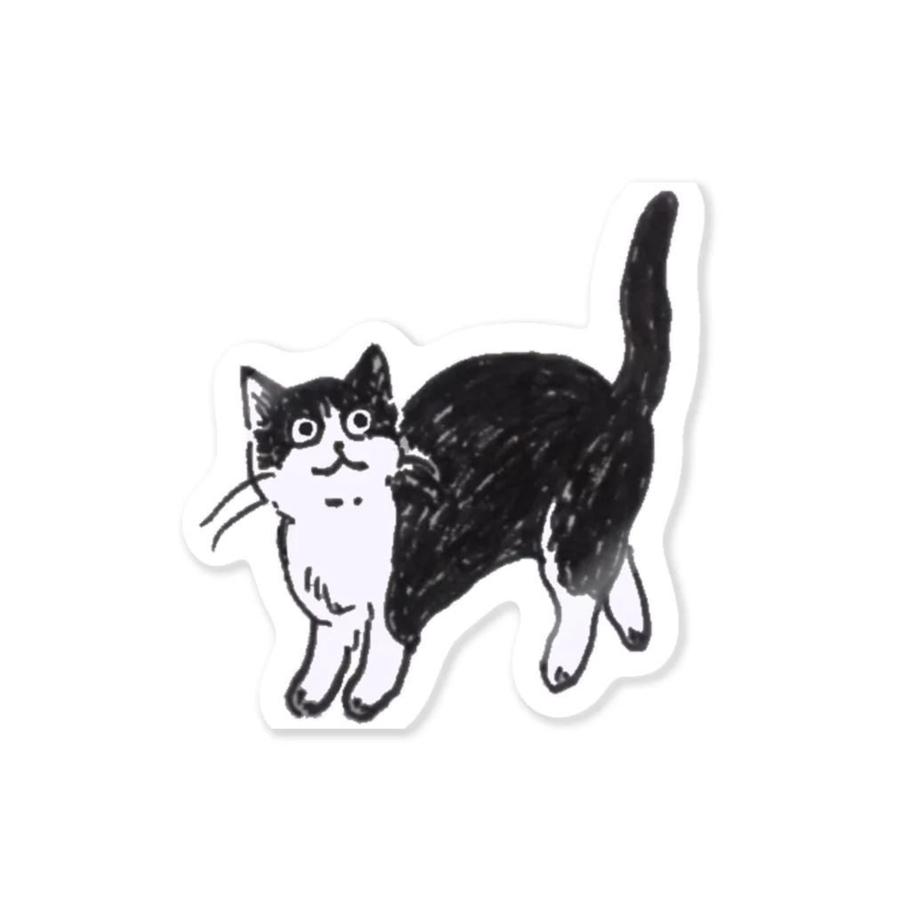 ねこちゃんたちのお店のごまふく Sticker