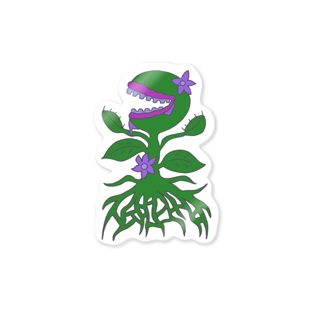 ムエックネの食虫植物 Sticker