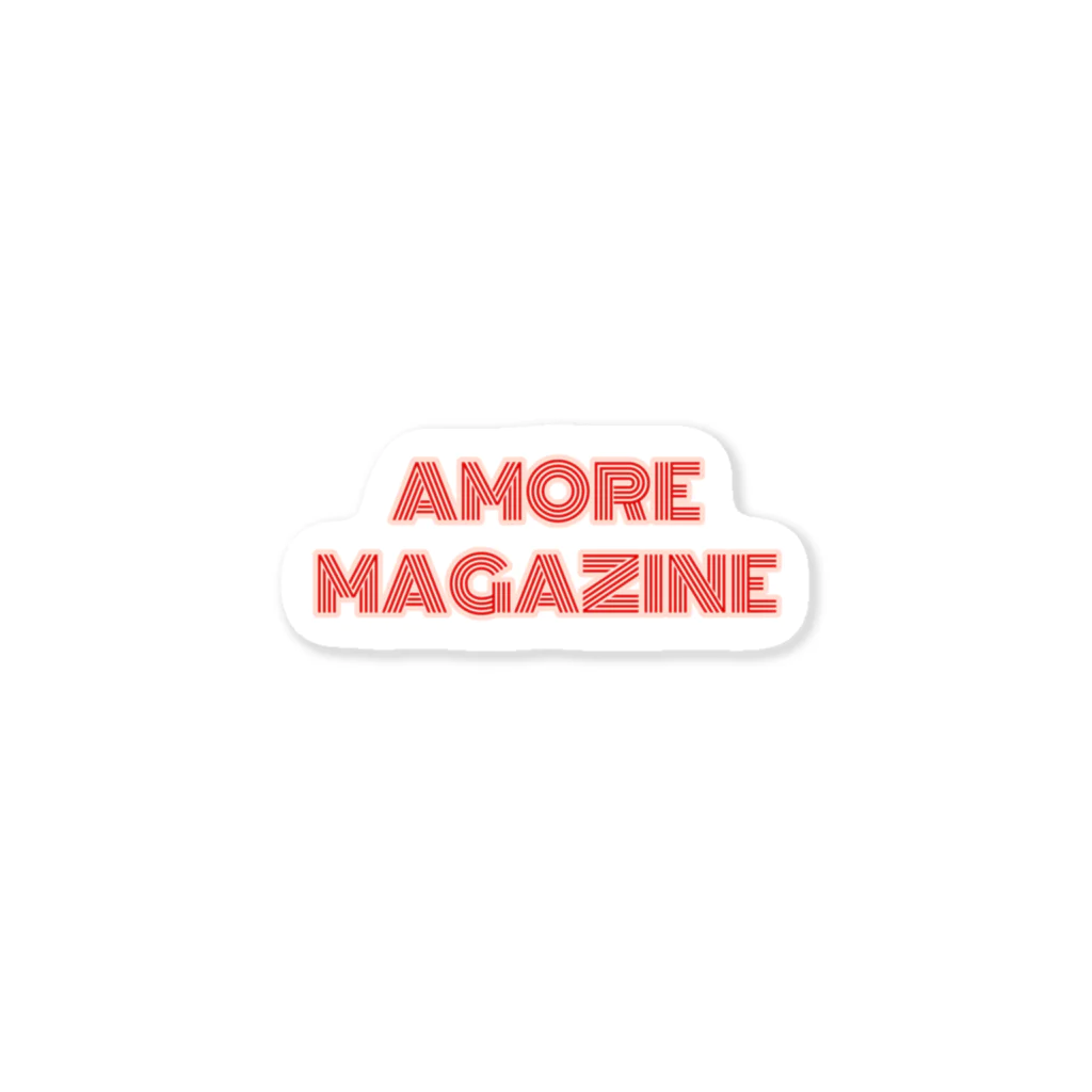 AMORE MAGAZINE のAMORE MAGAZINE  no’1 ステッカー