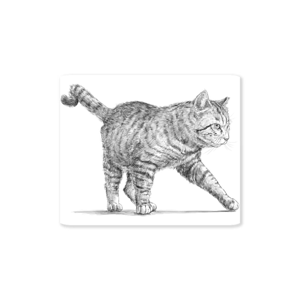 10-grove(Kidati)の【野良猫の行進】 Sticker