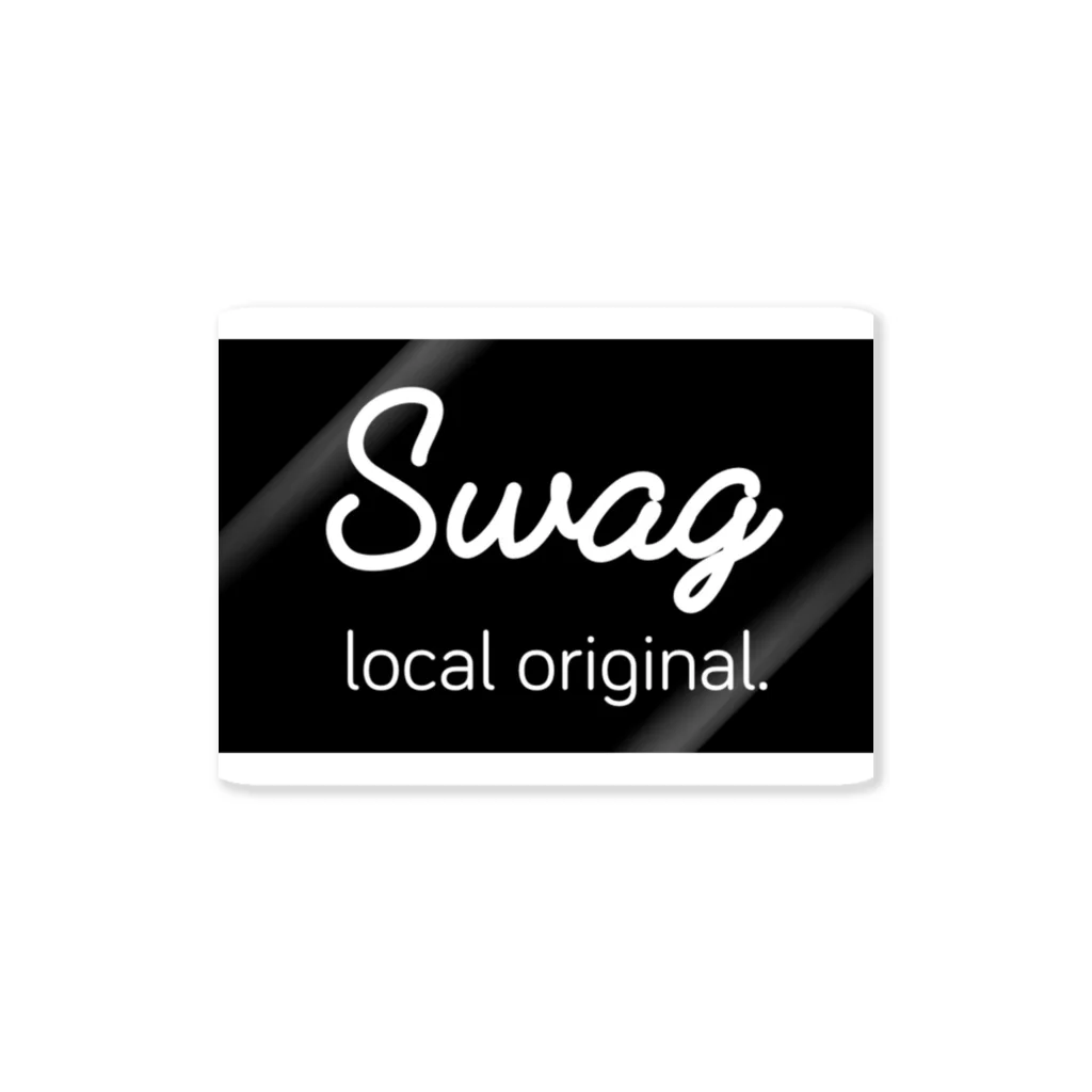 fjst3のSwag local original. ステッカー