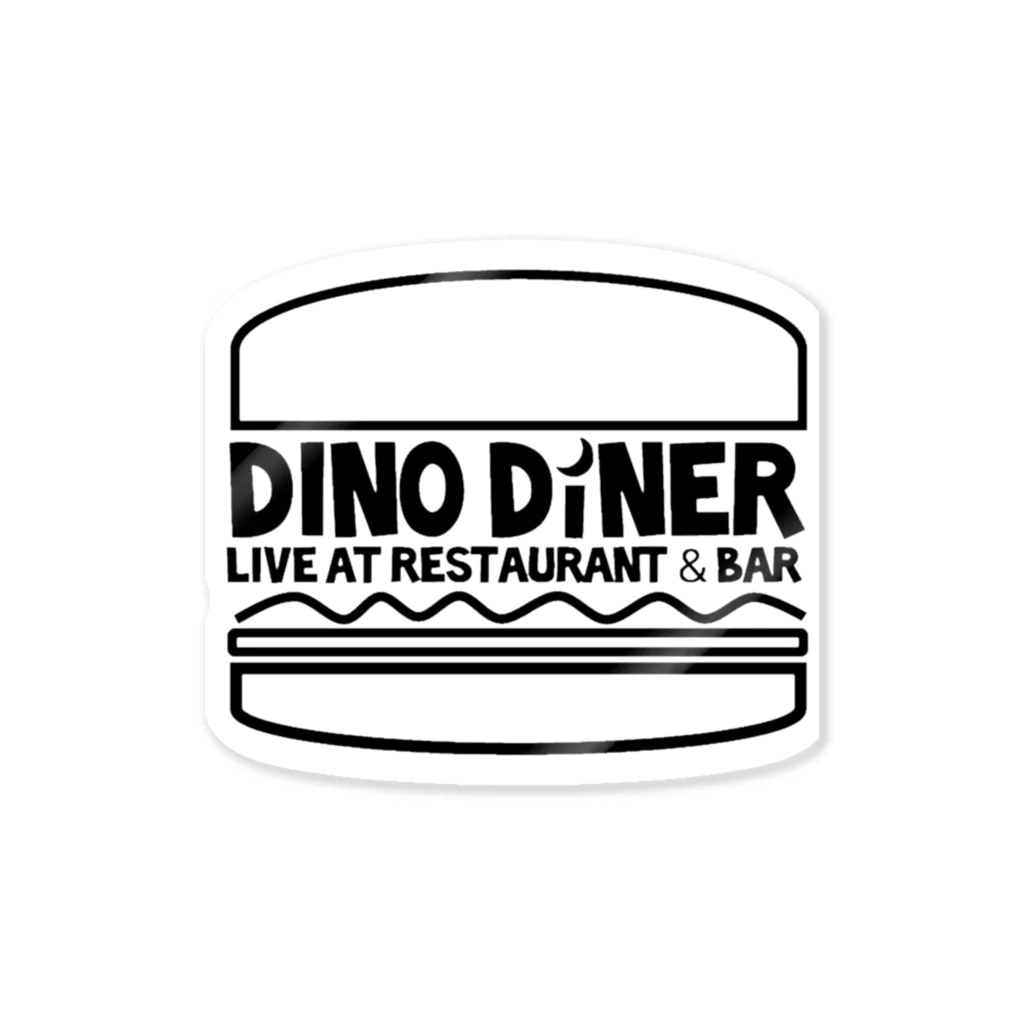 DINO DINERのDINODINER ステッカー