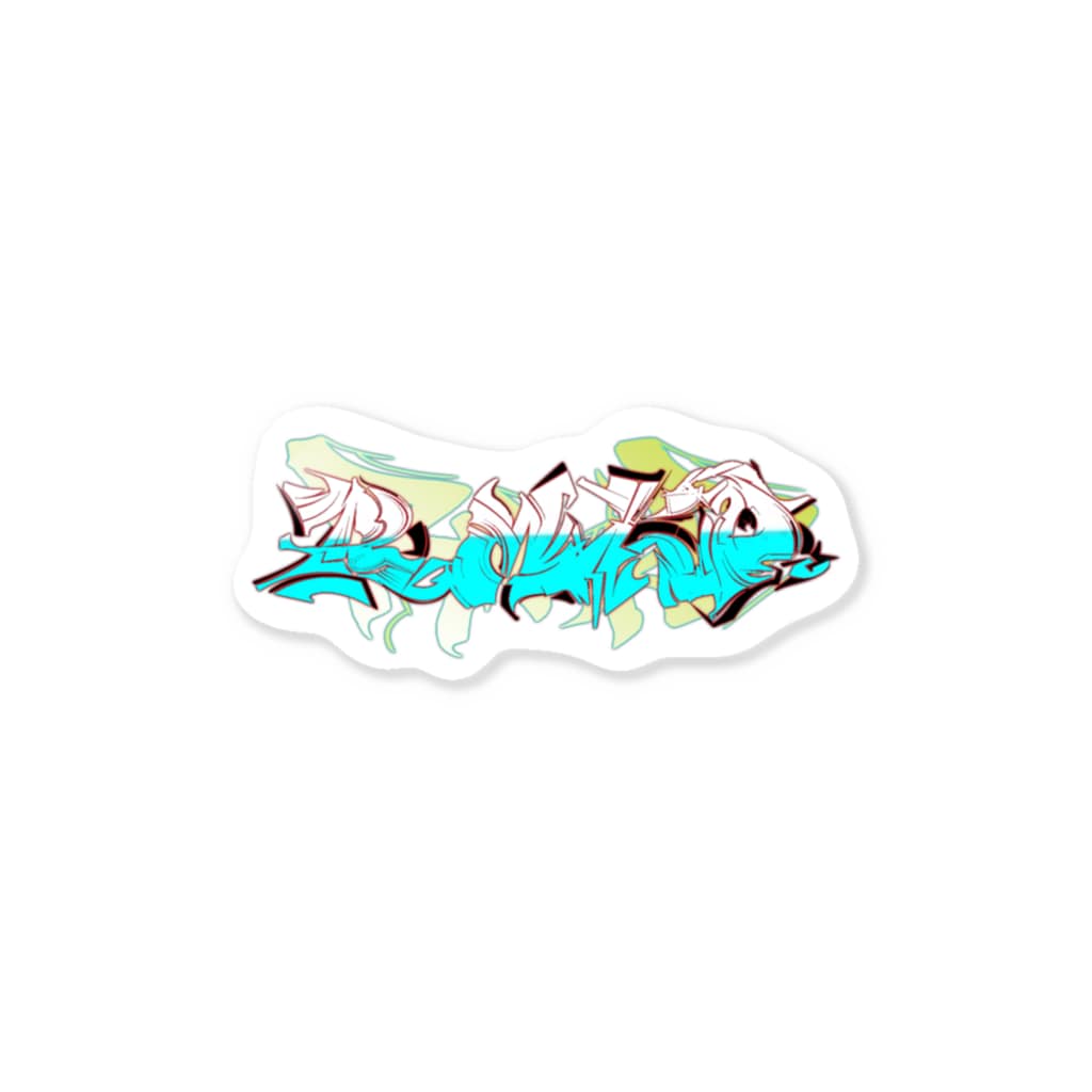 RMk→D (アールエムケード)のGRAFFITI LOGO② Sticker