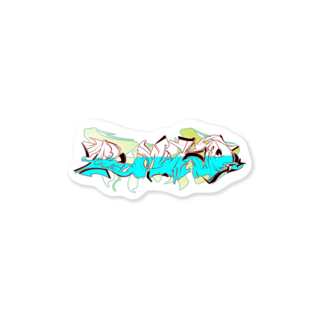 RMk→D (アールエムケード)のGRAFFITI LOGO② Sticker