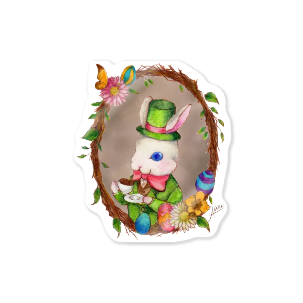 HARUのラビット伯爵のEaster Sticker