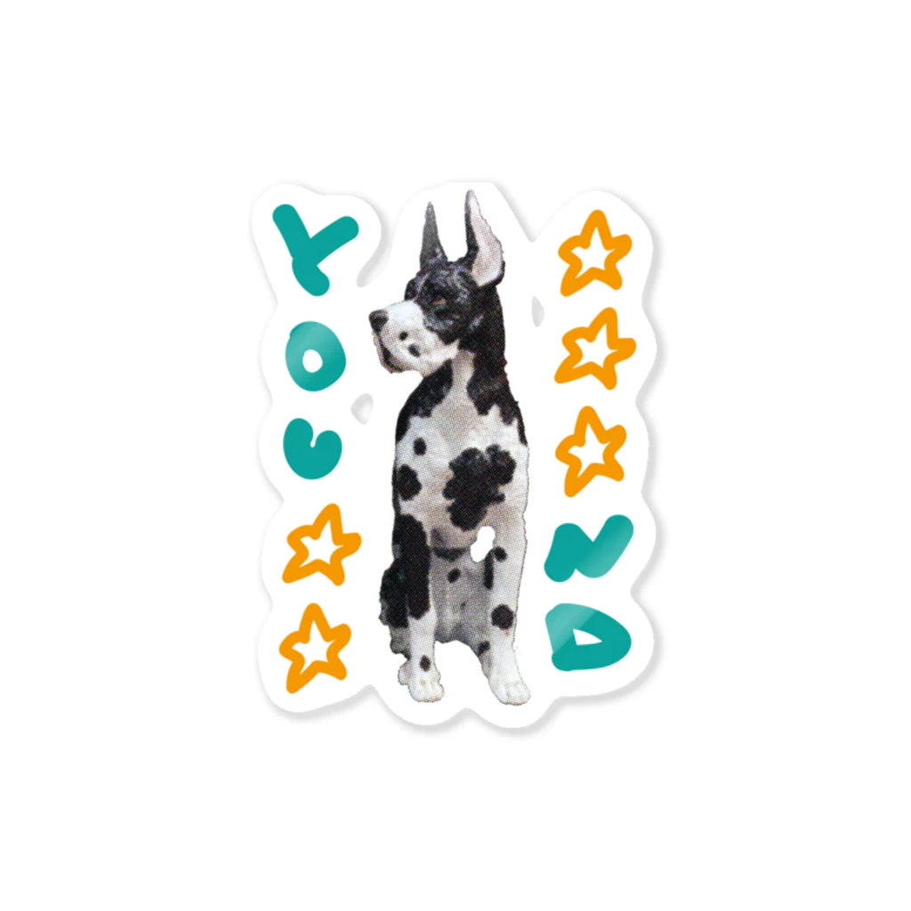YOUNDの名古屋の犬 Sticker