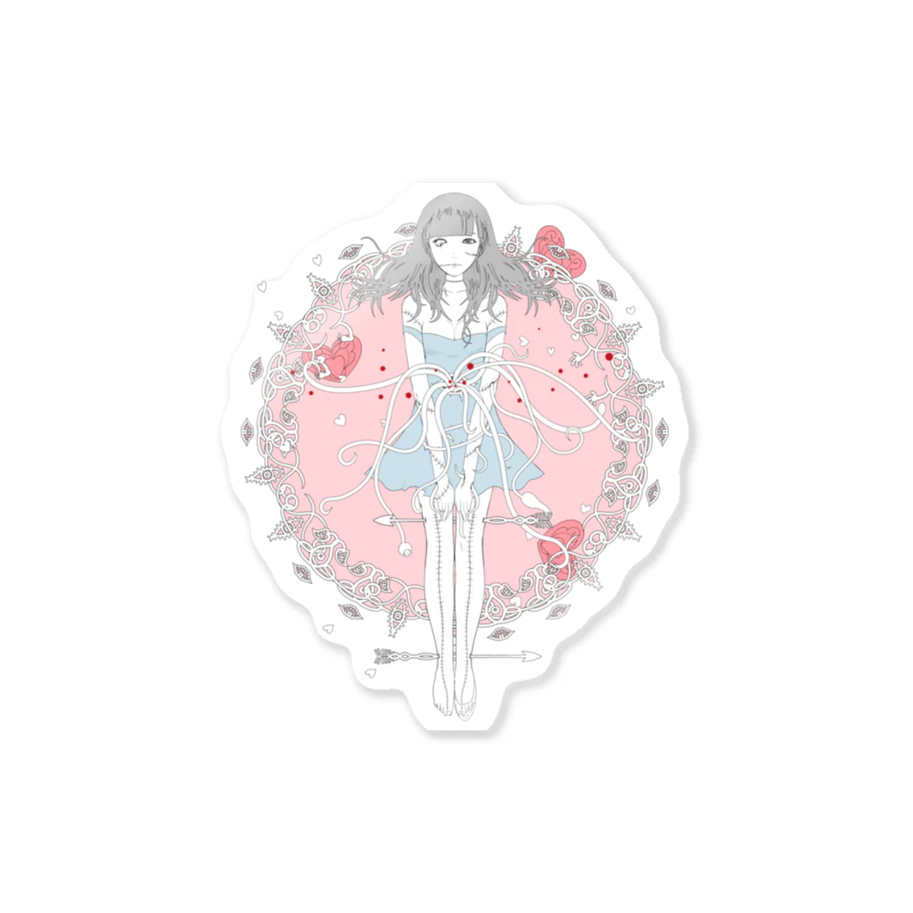 かざあなの死んでれら Sticker