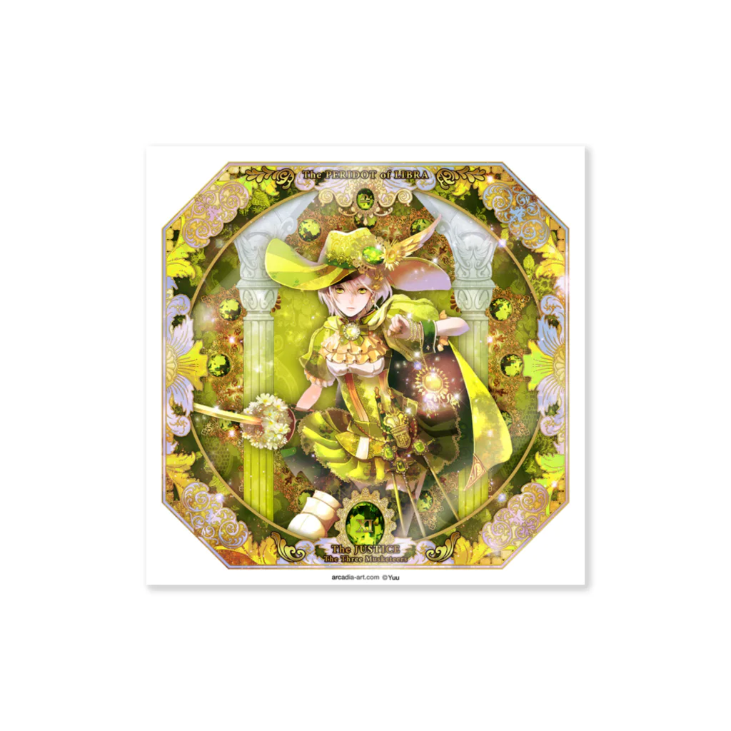 arcadia-art SUZURIのJewelrincess of Fairytale （８正義） Sticker