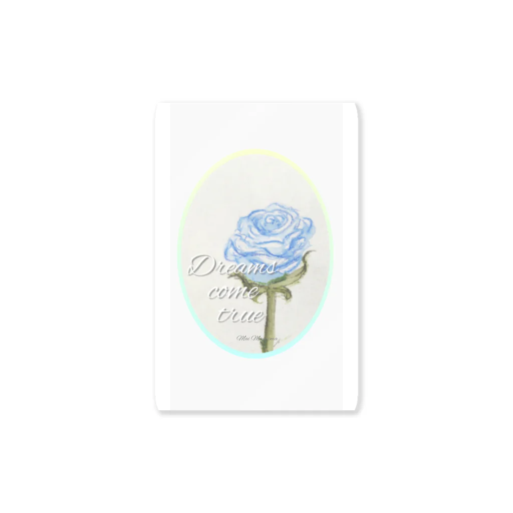 宮嶋麻衣の青い薔薇｢夢が叶う｣ Sticker