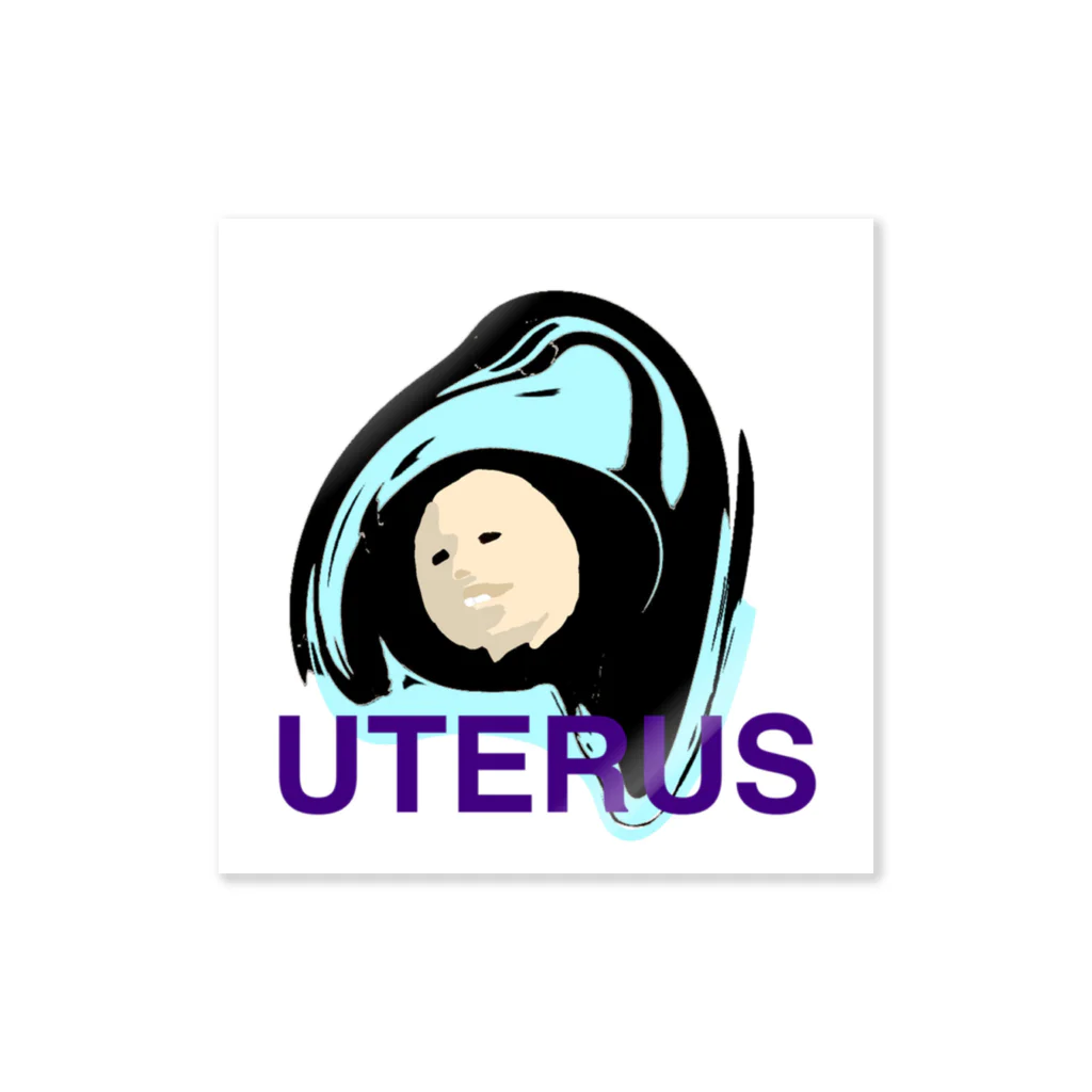 あ　　ほのUterus版 ステッカー