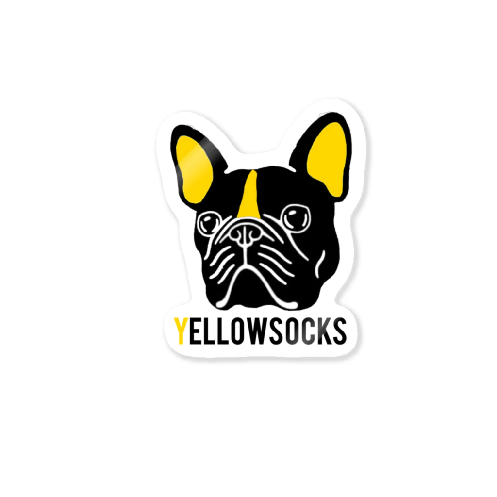 YELLOWSOCKS soto▲sobiのYELLOWSOCKS サーモタンブラー ステッカー