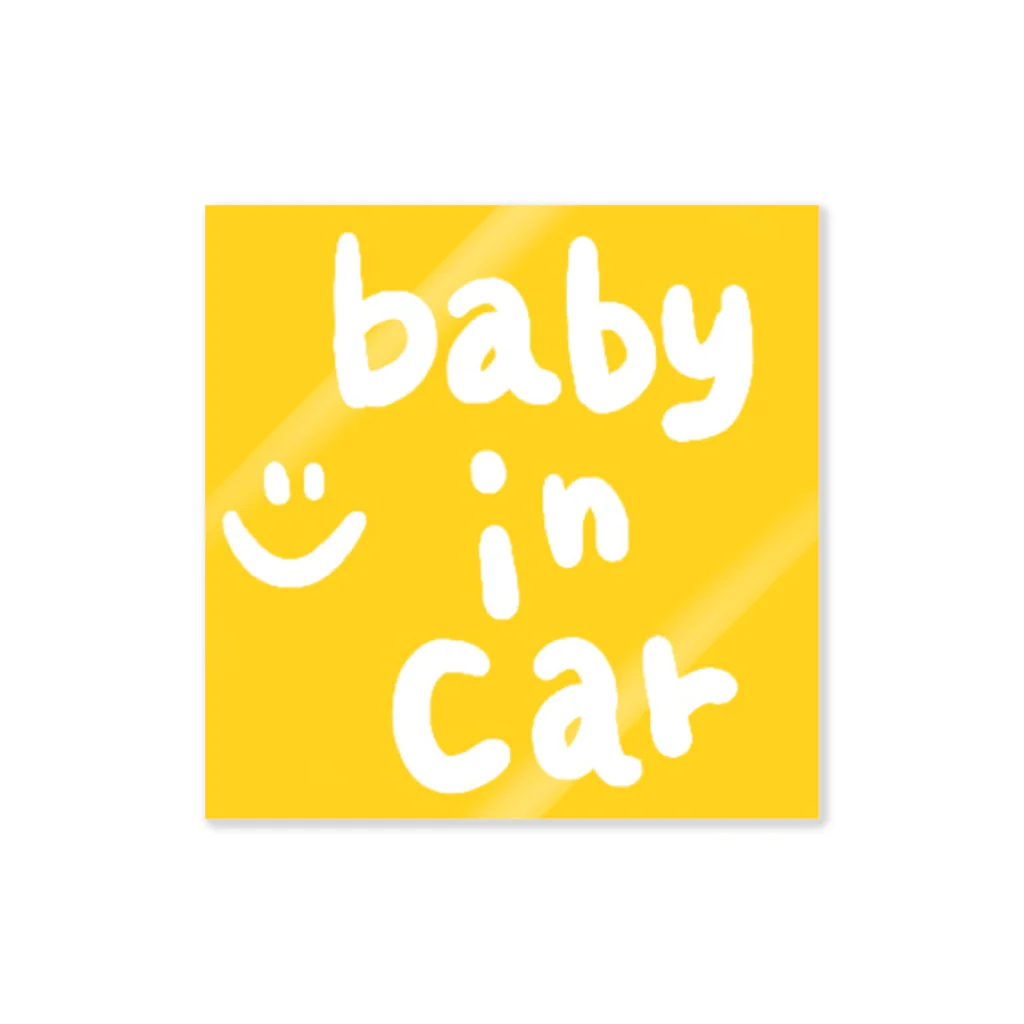 @ancomochi ↟↟のbabyincar ステッカー ☺︎ ステッカー