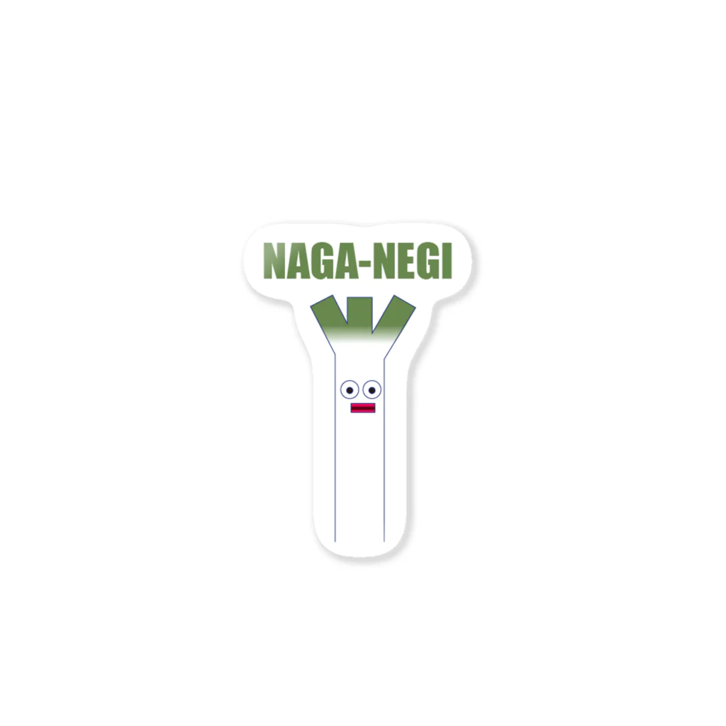 ゲルト三浦のNAGA-NEGI Sticker